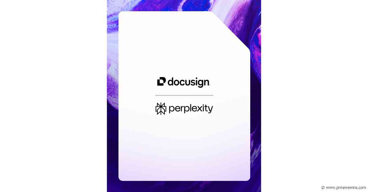 Docusign &amp; Perplexity Help Legal Teams Automate Enterprise-wide Contract Workflows