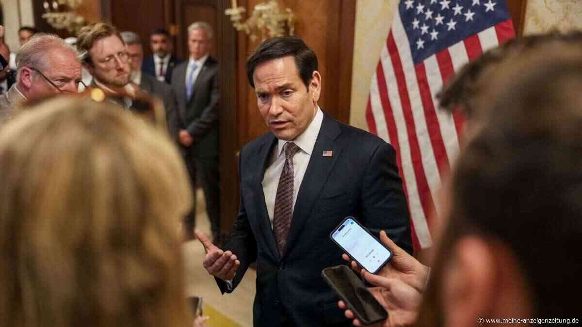 Rubio stellt Iran-Gespräche für kommende Woche in Aussicht