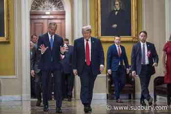 Trump holds tense meeting with Senate Republicans after calling off bill signing