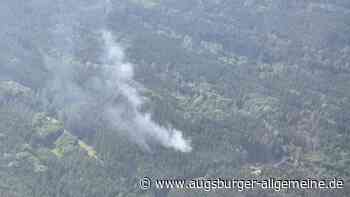 Luftbeobachter aus Illertissen entdecken Waldbrand im Unterallgäu