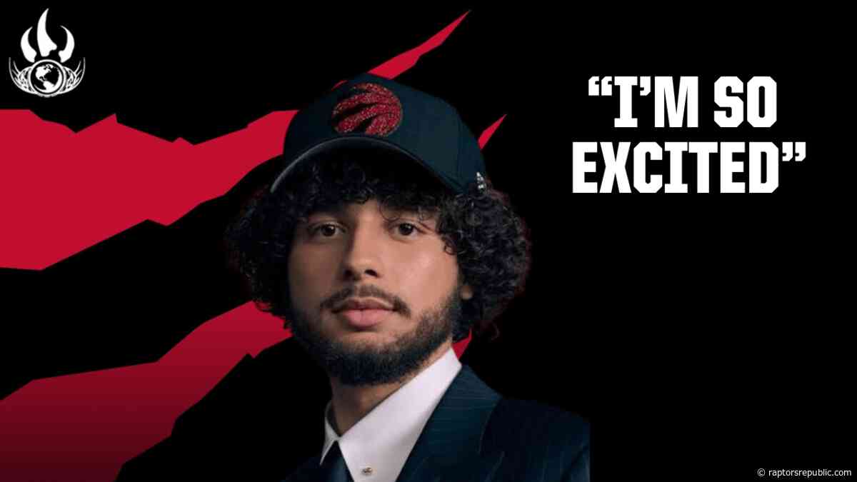 ‘I’m so excited’: Allen Graves reacts to Raptors selection