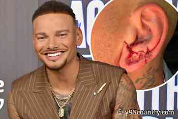 Kane Brown Stitches, Concussion After Hit By Golf Ball