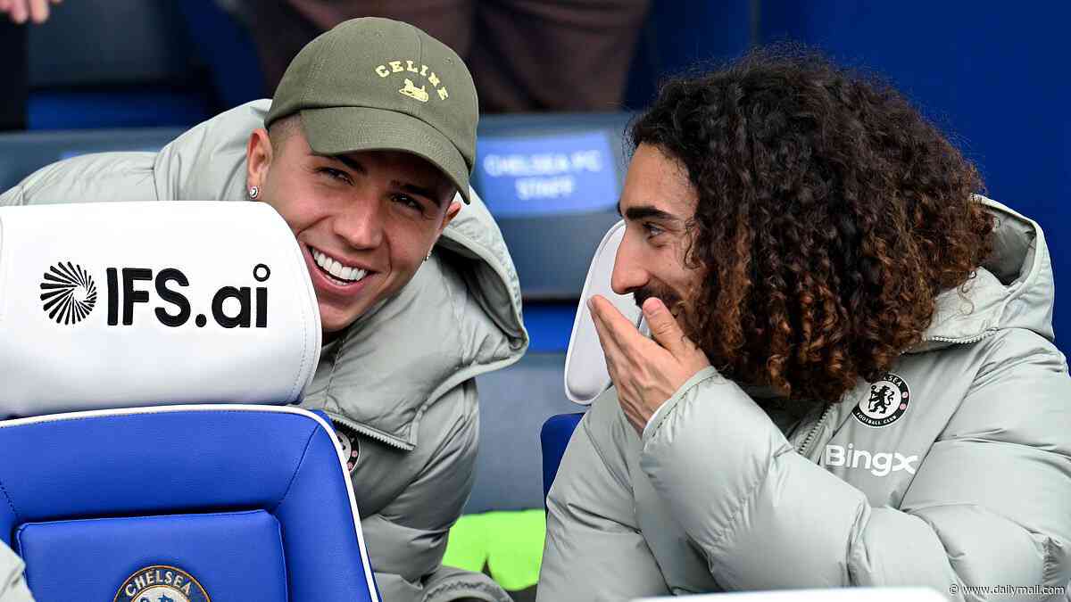 Marc Cucurella urges Enzo Fernandez to join him at Real Madrid: Former Chelsea star risks the wrath of Blues fanbase with public plea - after £120m midfielder 'liked' ex-team-mate's move to Spain