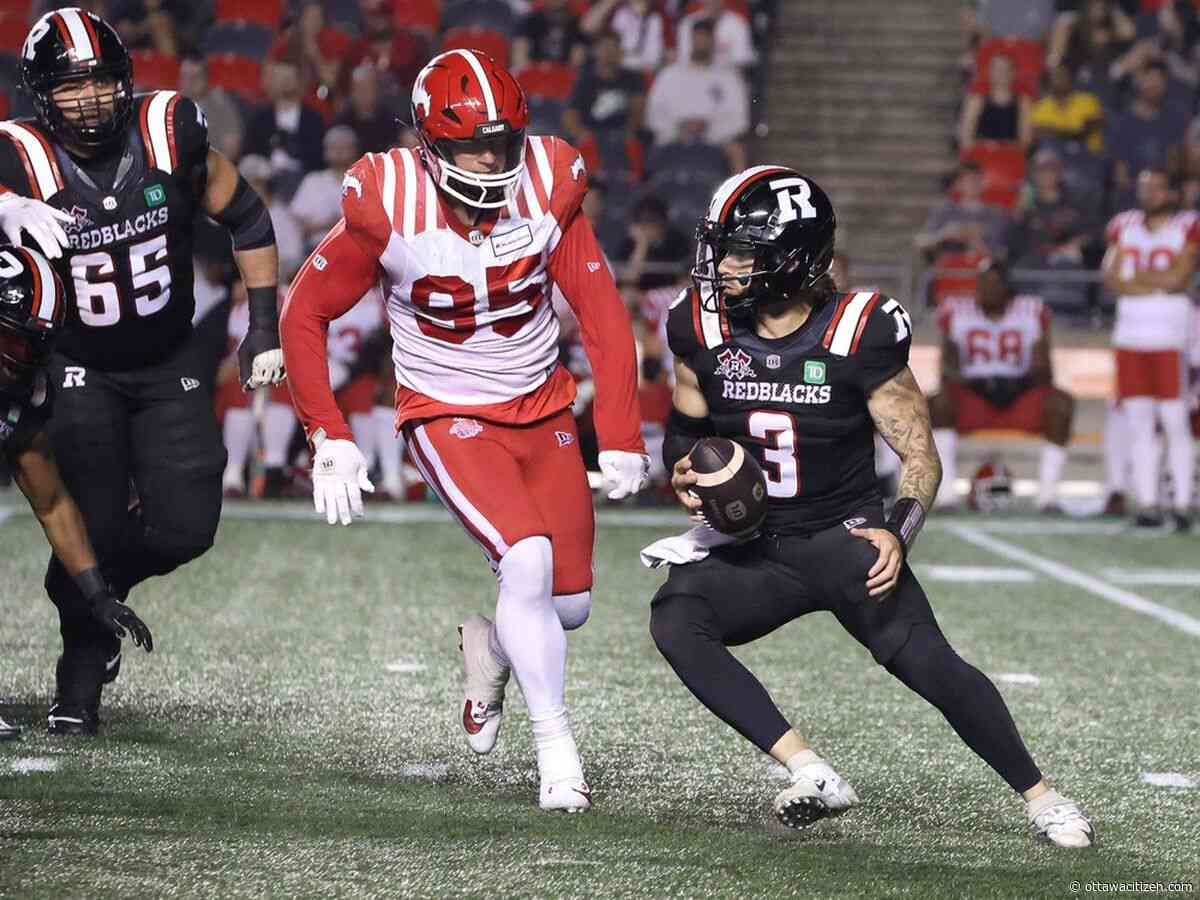 Why did the Ottawa Redblacks trade Dru Brown, their starting QB the last two seasons?