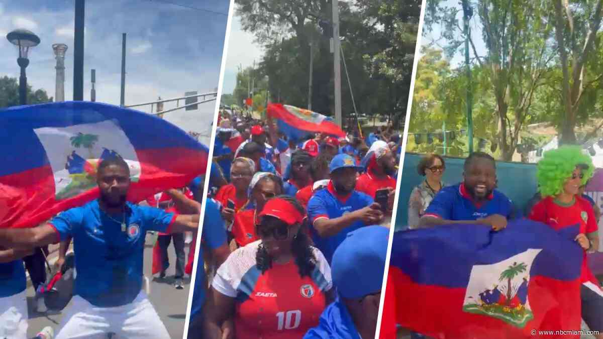 South Florida fans follow Haiti, celebrate historic World Cup return