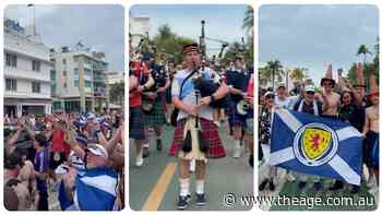 Tartan Army arrived in Miami ahead of Scotland-Brazil clash