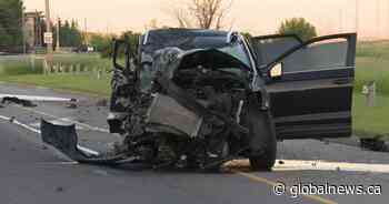 Woman in critical condition after early morning crash in Calgary