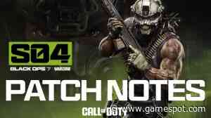 Call Of Duty Season 4 Reloaded Patch Notes Detail Major Gameplay Changes For Warzone