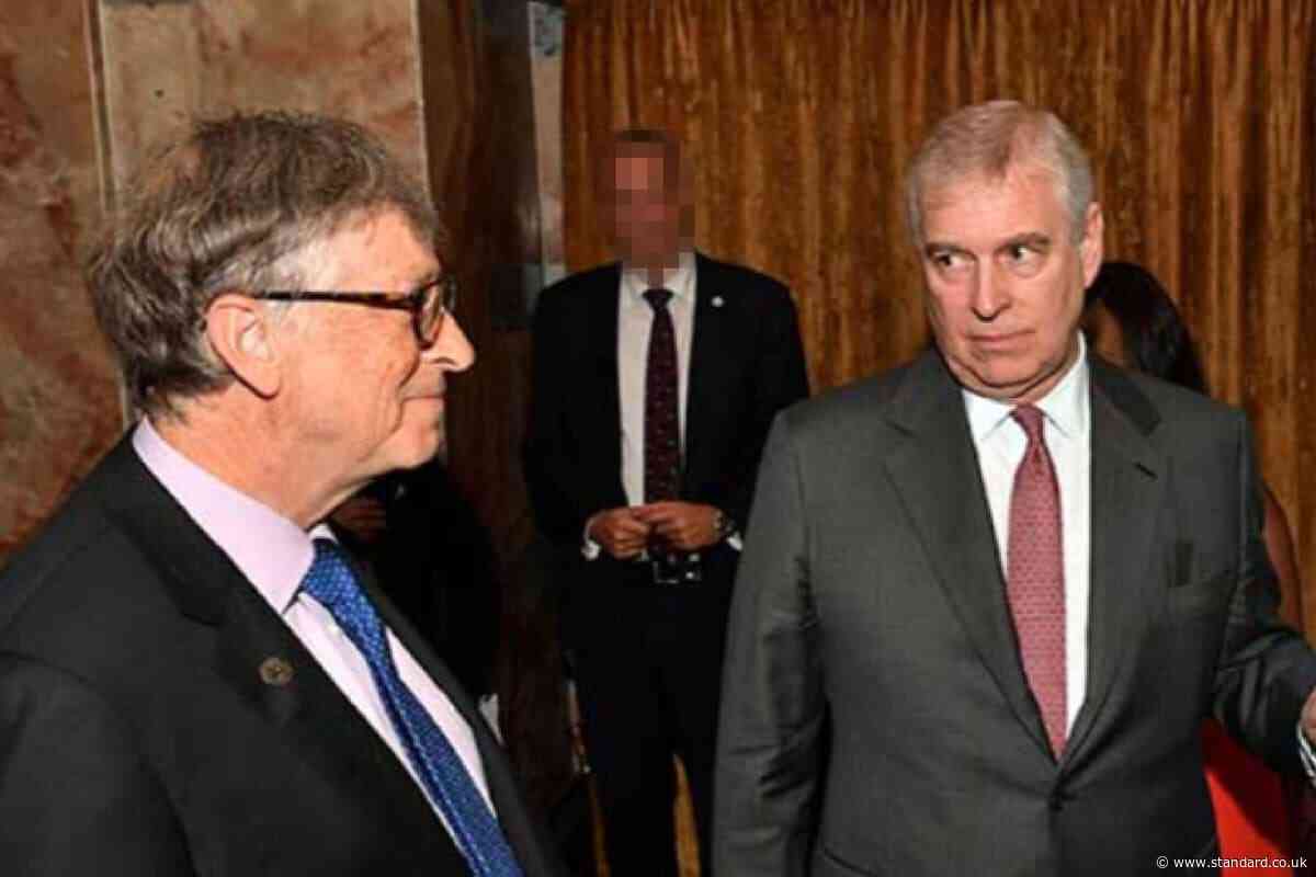 Bill Gates says Epstein ‘weirdly’ kept picture of him and Andrew at UK event