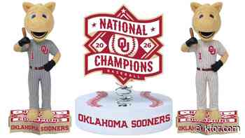 Limited-edition bobbleheads mark OU baseball's national title win, preorder available