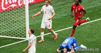 Canada falls 2-1 to Switzerland in 1st loss of 2026 World Cup