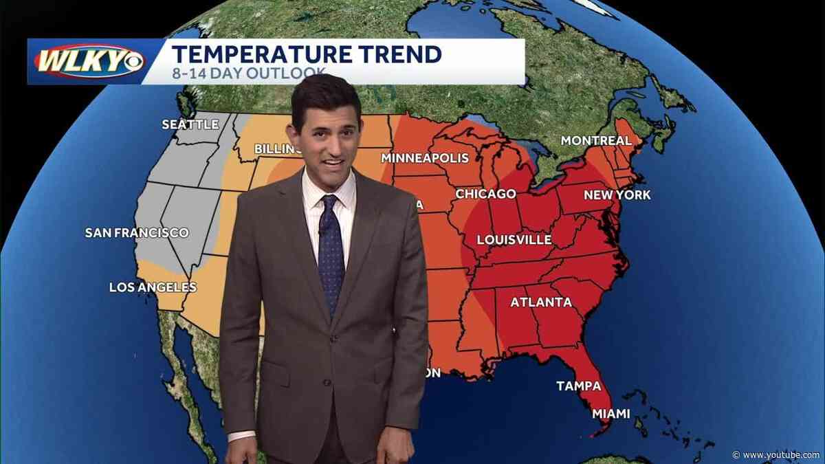Expect a heat wave next week