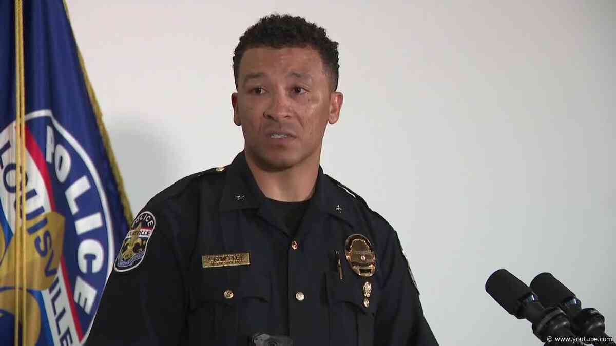 LMPD Chief Humphrey speaks about woman found dead in dumpster