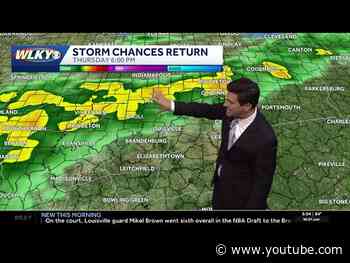 Nice Wednesday, storm chances return tomorrow