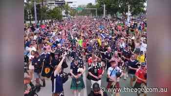 Tartan Army take over Miami Beach