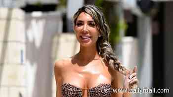 Farrah Abraham, 35, flaunts her liquid BBL by the pool after bombshell sex tape revelation: 'I'm owed millions'