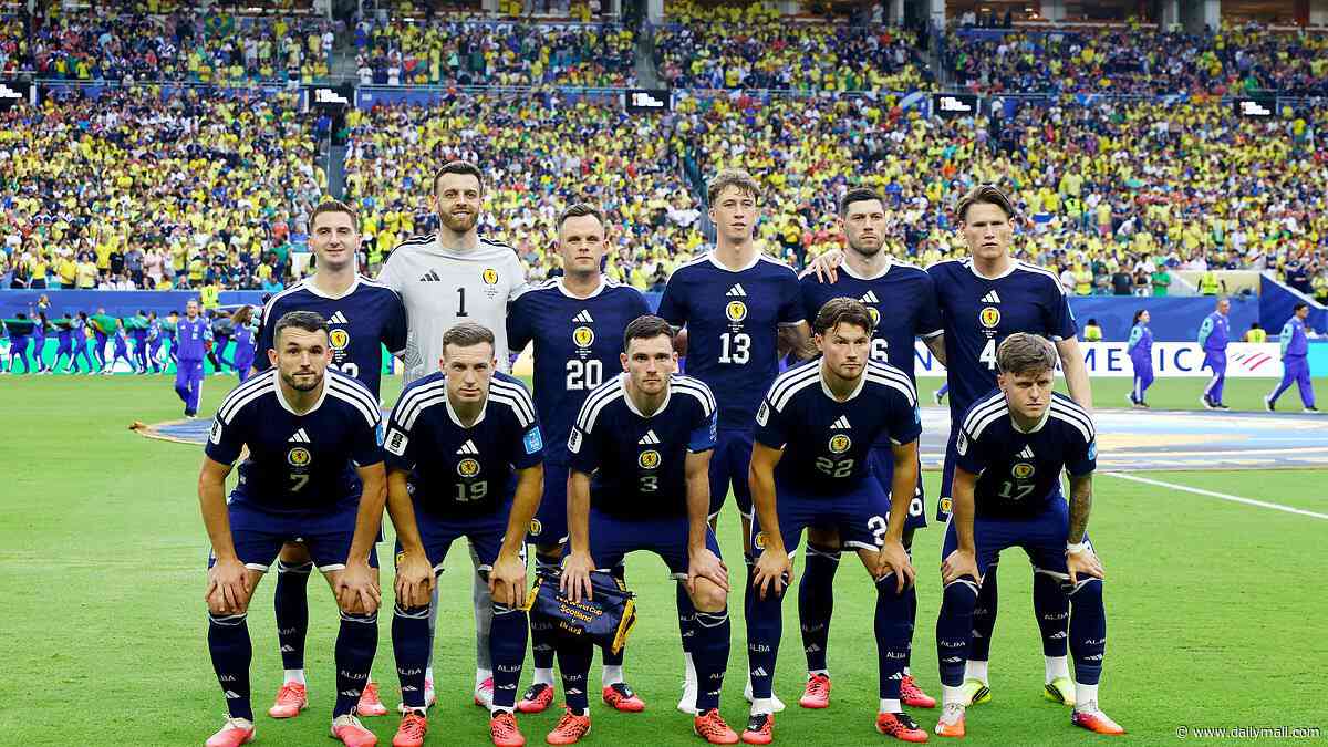 Scotland vs Brazil - World Cup C LIVE: Tartan Army look to seal historic place in the knockouts ahead of daunting clash with five-time champions - as WAGs descend on Miami