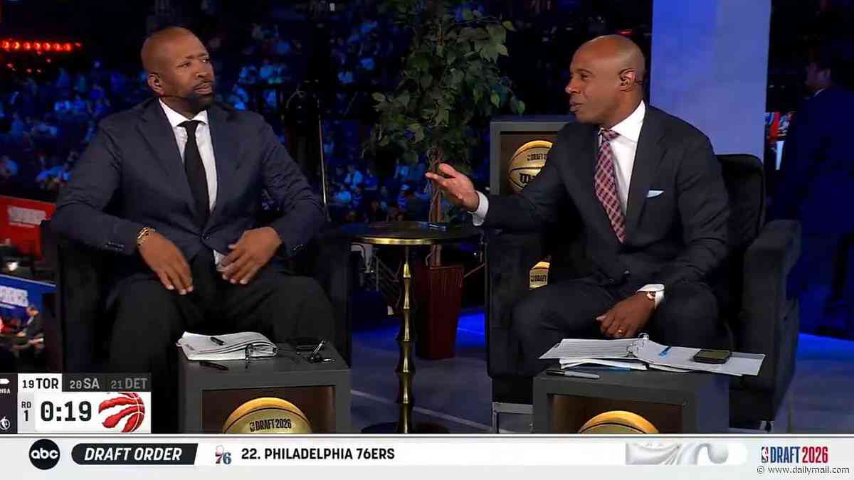 ESPN analyst Jay Williams speaks out on 'extremely uncomfortable' moment during NBA Draft coverage