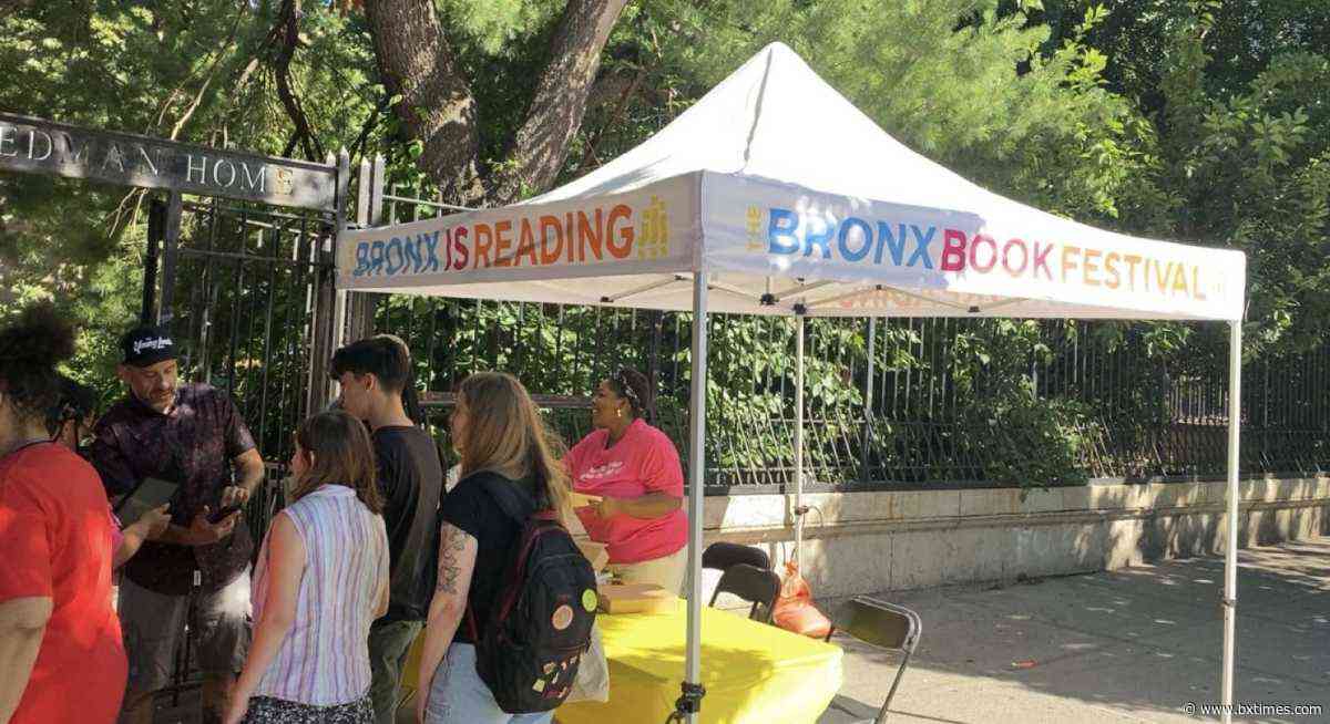 Hundreds gathered for the largest literary event in the Boogie Down, the Bronx Book Festival