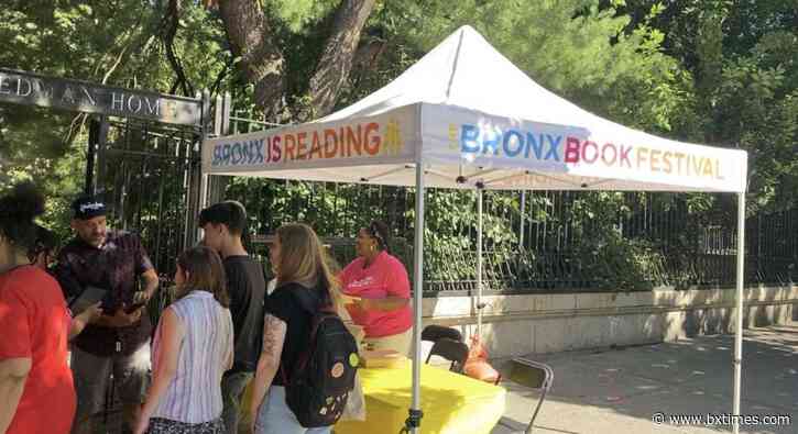 Hundreds gathered for the largest literary event in the Boogie Down, the Bronx Book Festival