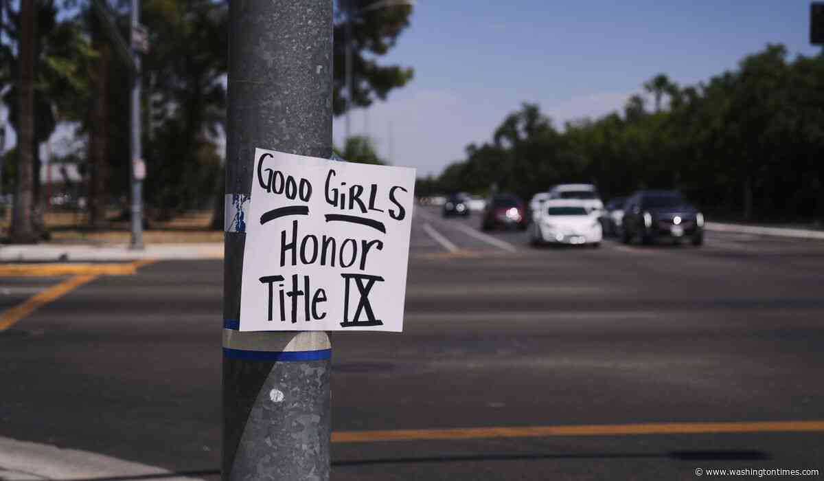 Trump administration marks Title IX Month with probes of gender policies at Maryland schools