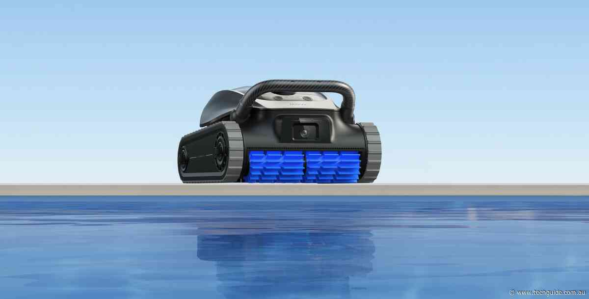 The new Mova Diver A10 robot can take over the pool cleaning duties all year round