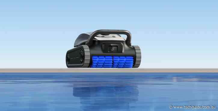The new Mova Diver A10 robot can take over the pool cleaning duties all year round