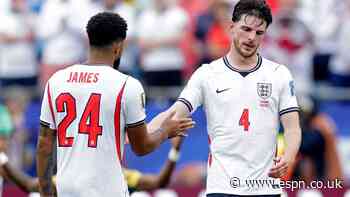 England assessing fitness of Rice, James at WC