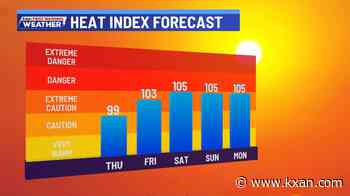 Heat, humidity, and haze gradually increase