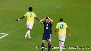 Schottland gegen Brasilien jetzt im Liveticker: Vinicius bringt Selecao nach Patzer früh in Führung