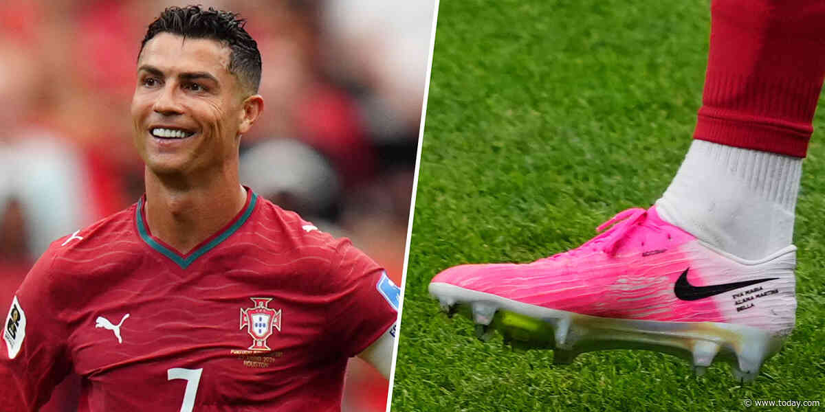 Cristiano Ronaldo’s World Cup Cleats Have a Special Nod to His Family