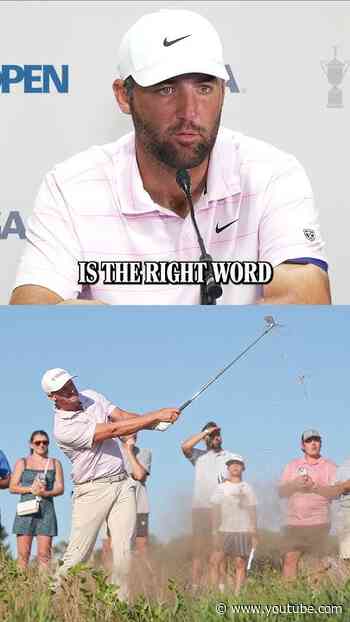 Scottie Scheffler on why Wyndham Clark won the U.S. Open.