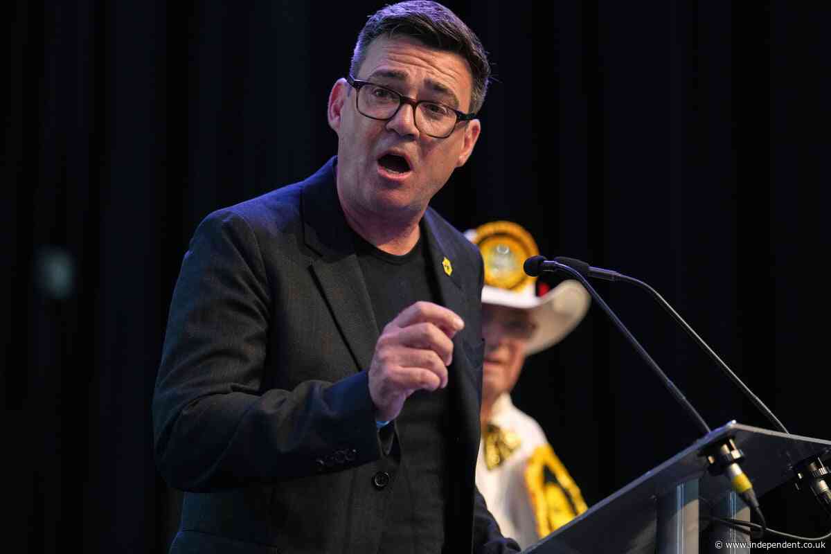 Andy Burnham issued warning over tax rises should he become prime minister