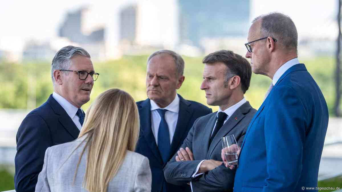 Warme Abschiedsworte für Starmer bei E5-Treffen in Berlin