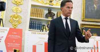 NATO’s Rutte brings charts, pushback as Trump questions alliance’s worth