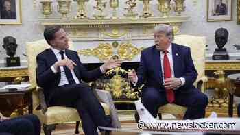 NAVO-baas Mark Rutte lovend over Trump tijdens bijzondere presentatie in Oval Office: ’Dit is je bewijs!’