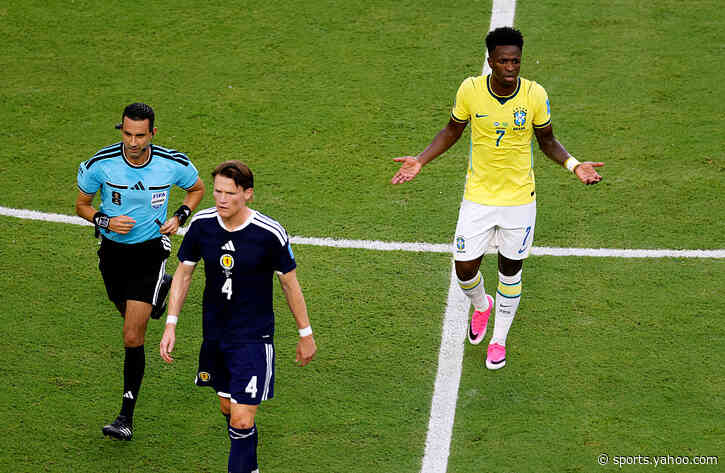 What was that madness? Vini Jr's disallowed goal takes over social media 🎥
