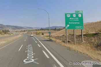 Vehicle recovery effort on Coquihalla Highway closing Merritt exit to Okanagan Connector