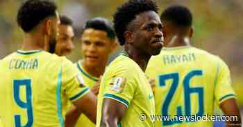Vinícius nu wel met zijn tweede, Brazilië verdubbelt voorsprong tegen Schotland net voor rust