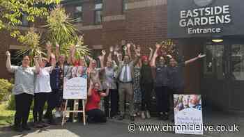 Staff at Wallsend care home 'delighted' at outstanding rating after first inspection