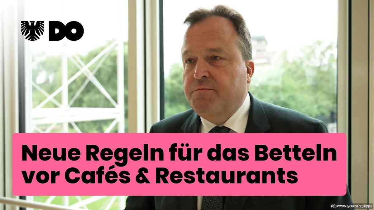 Neue Regeln für das Betteln vor Cafés & Restaurants