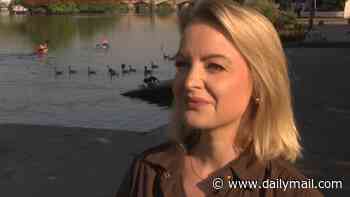 Moment BBC interview on how to keep your pet safe in the heatwave is interrupted...by dog terrorising wildlife