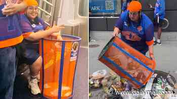 New York DUNKS on fired JPMorgan DEI executive as she's fined for trashing the city during championship parade