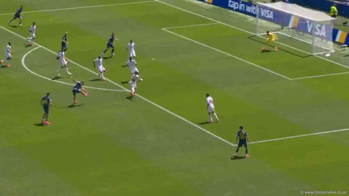 Newcastle's ideal Anthony Gordon replacement scores 'World Cup's best goal' as transfer demanded