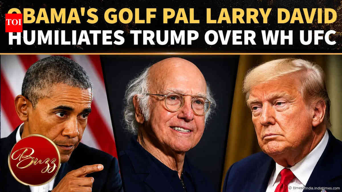 'Travesty!' Comedian Larry David Rips Into Trump's White House UFC Night
