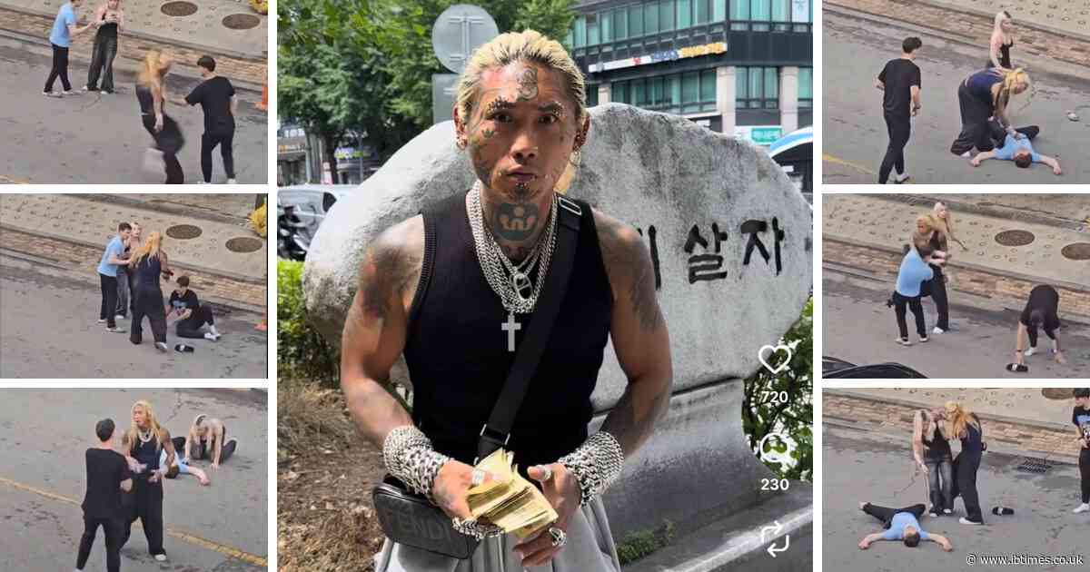 'The Next Johnny Somali?' Obnoxious 'Influencer' Filmed Assaulting Two Alleged US Servicemen in South Korea