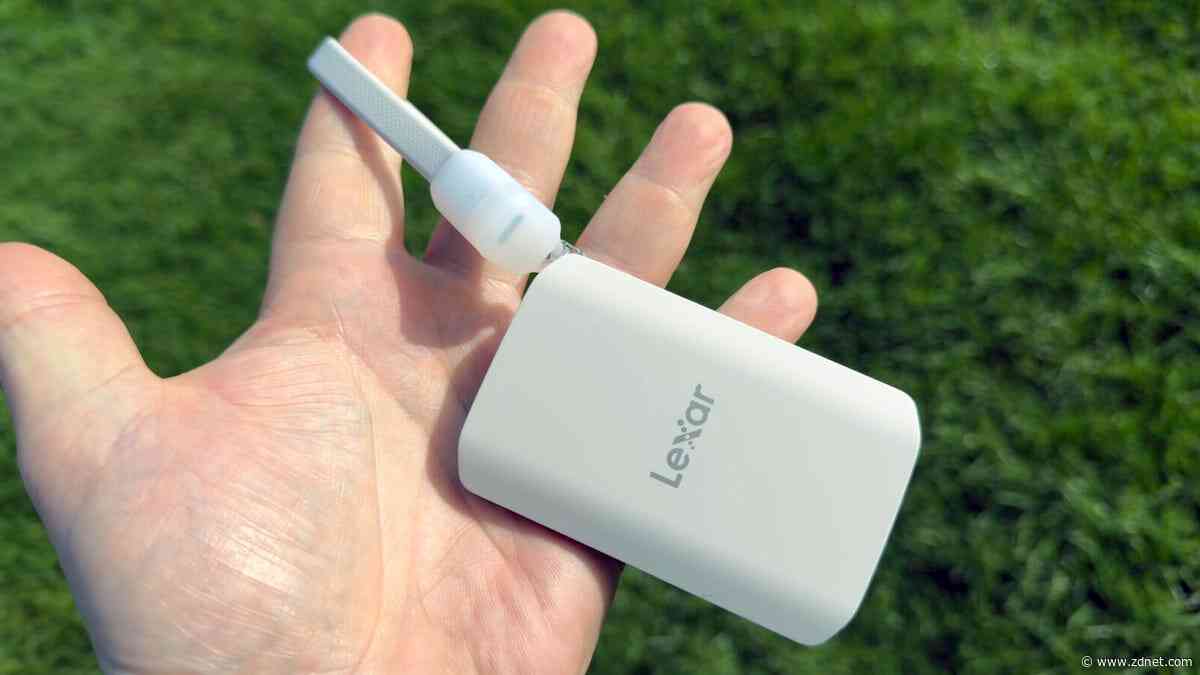 This durable Lexar SSD is perfect for content creators and it's 26% off during Prime Day