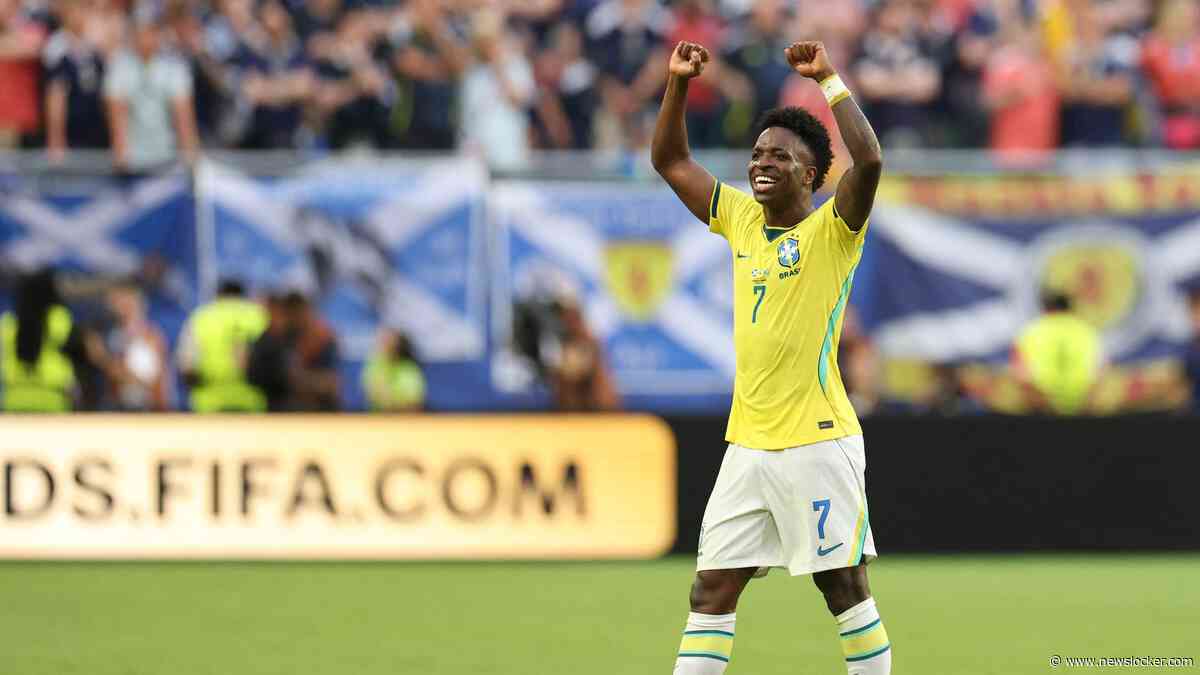 Vinicius Junior danst langs Schotland en schenkt Brazilië groepswinst