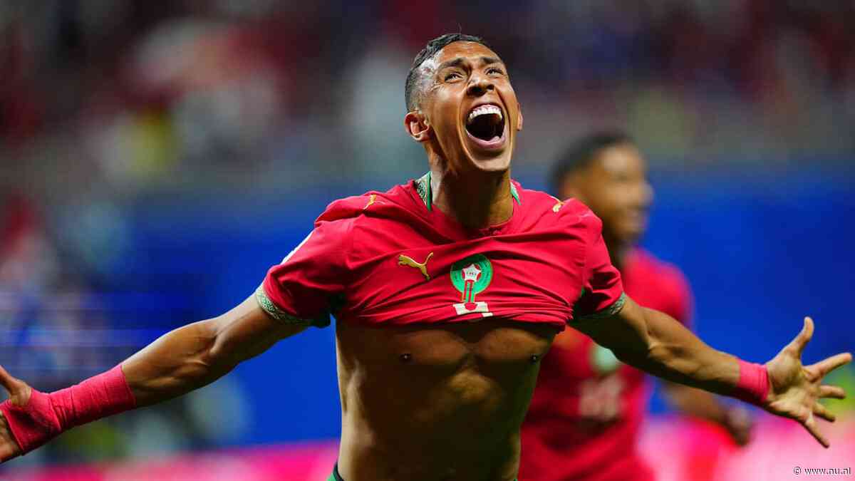 Marokko schudt Haïti pas na rust van zich af, Brazilië groepswinnaar