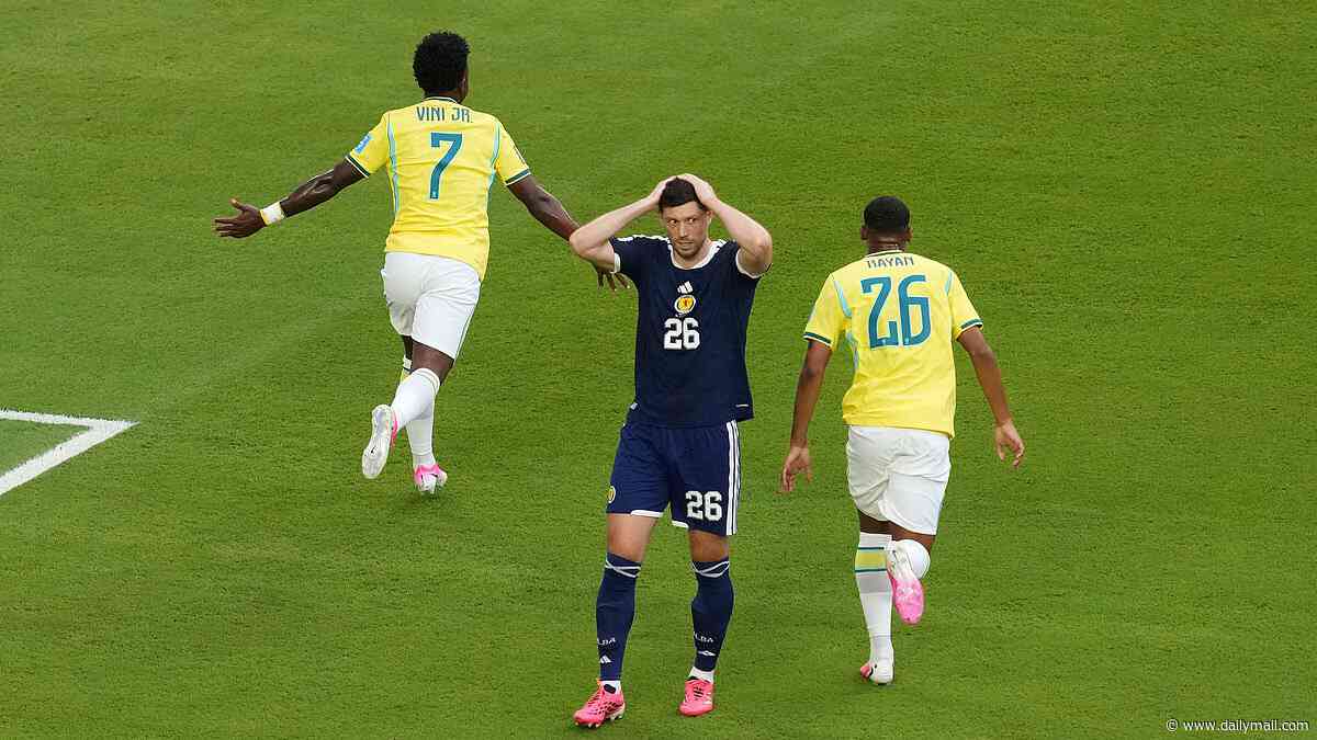 SCOTLAND 0 BRAZIL 3: Sloppy Scots are architects of their own downfall in Miami no-show